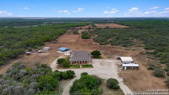 22.5 Acres of Agricultural Land with Home for Sale in Sabinal, Texas