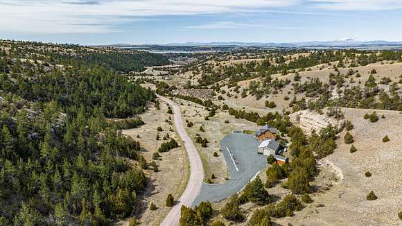 27.9 Acres of Recreational Land with Home for Sale in Guernsey, Wyoming