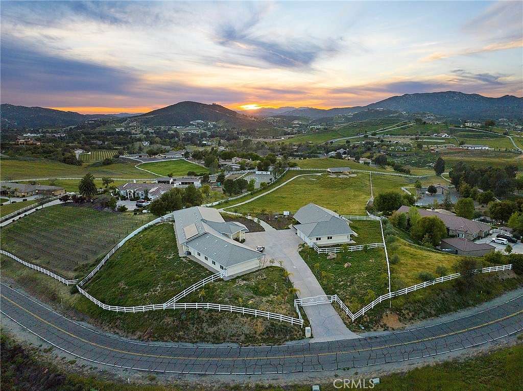 5.6 Acres of Land with Home for Sale in Murrieta, California
