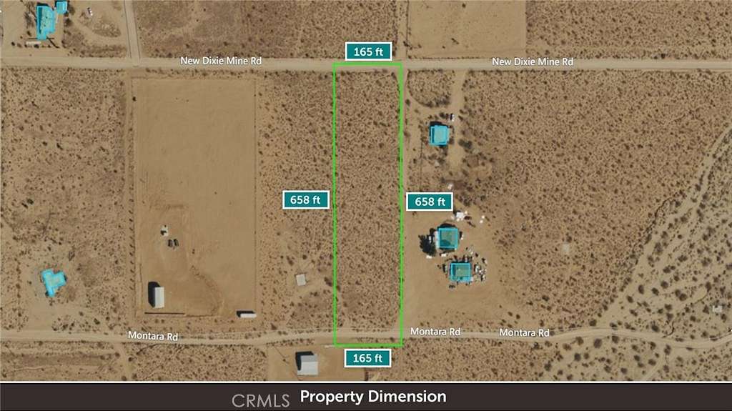 2.5 Acres of Residential Land for Sale in Landers, California