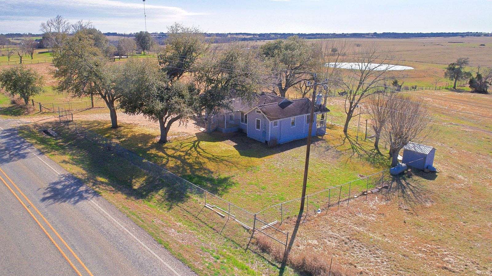 10.8 Acres of Recreational Land for Sale in Weimar, Texas