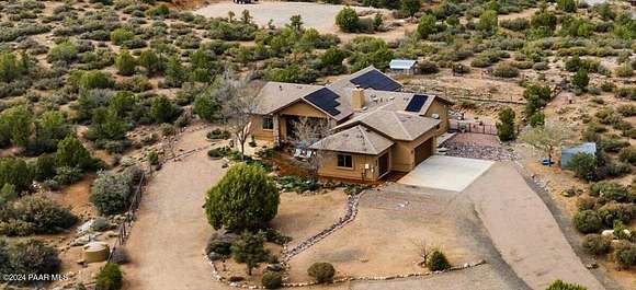 4 Acres of Residential Land with Home for Sale in Prescott, Arizona