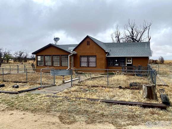 5 Acres of Residential Land with Home for Sale in Hugo, Colorado