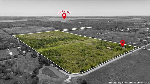 53.7 Acres of Land with Home for Sale in Whitney, Texas