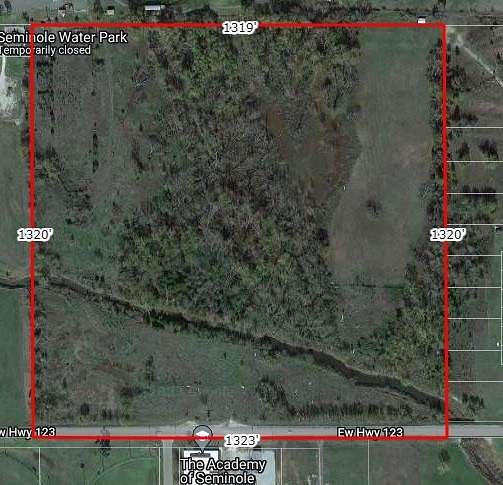 40 Acres of Land for Sale in Seminole, Oklahoma