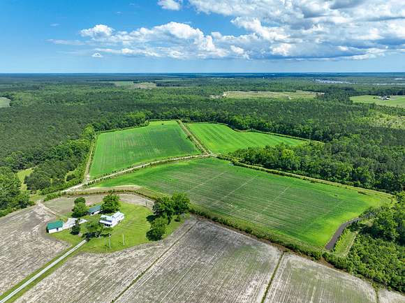 280 Acres of Recreational Land & Farm for Sale in Columbia, North Carolina