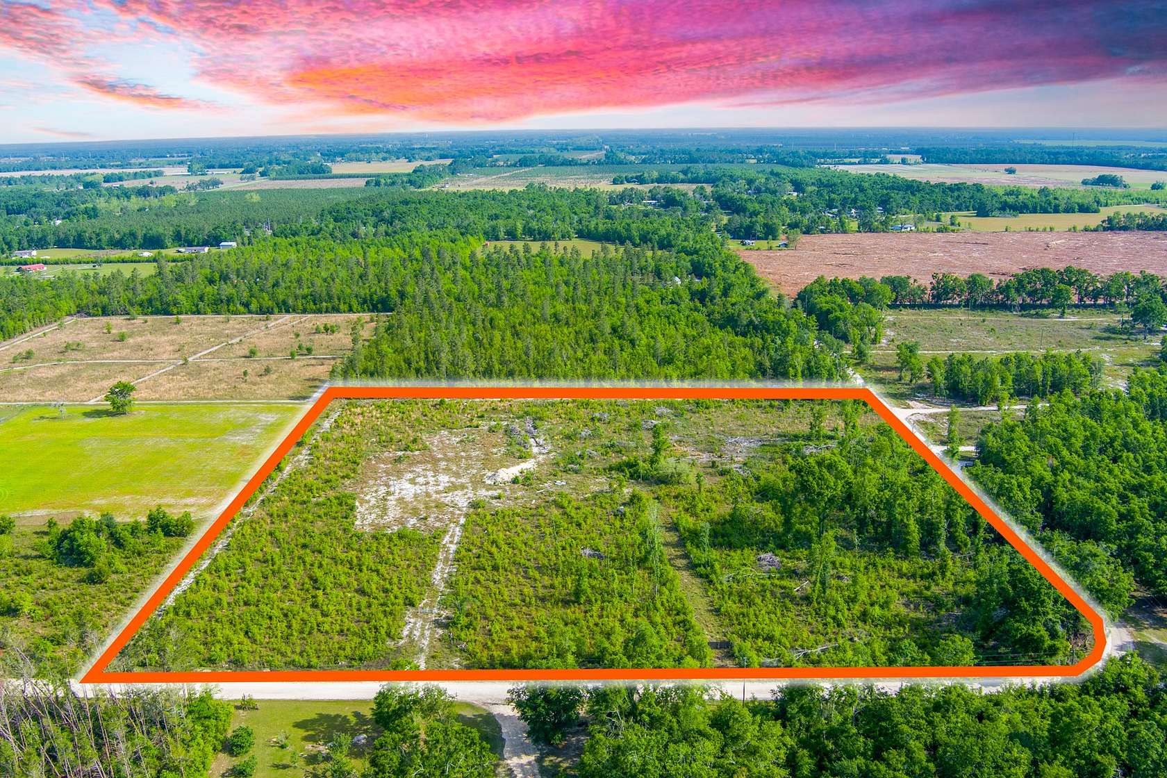 10.5 Acres of Land for Sale in Lee, Florida