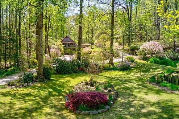 7 Acres of Residential Land with Home for Sale in Dawsonville, Georgia