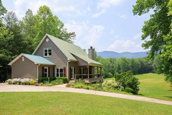 12.1 Acres of Land with Home for Sale in Dahlonega, Georgia