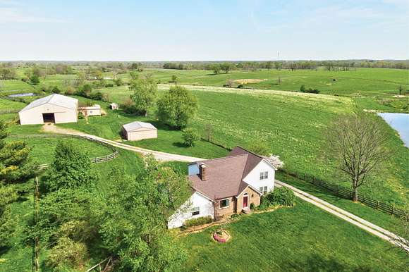 10 Acres of Land with Home for Sale in Paris, Kentucky
