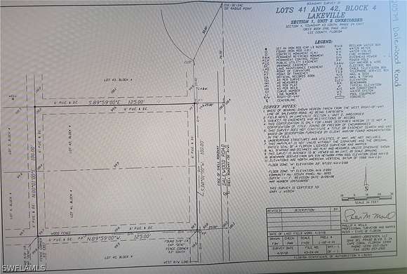 0.3 Acres of Residential Land for Sale in North Fort Myers, Florida
