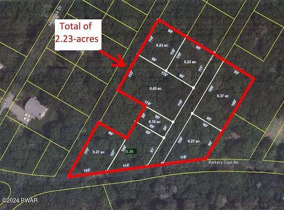 2.2 Acres of Residential Land for Sale in Shohola, Pennsylvania