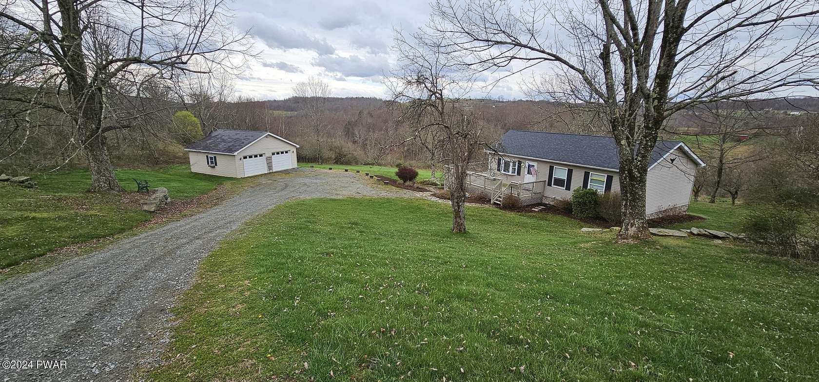 12.7 Acres of Land with Home for Sale in Damascus, Pennsylvania