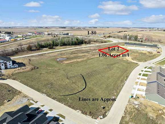 1.1 Acres of Commercial Land for Sale in Springdale Township, Iowa