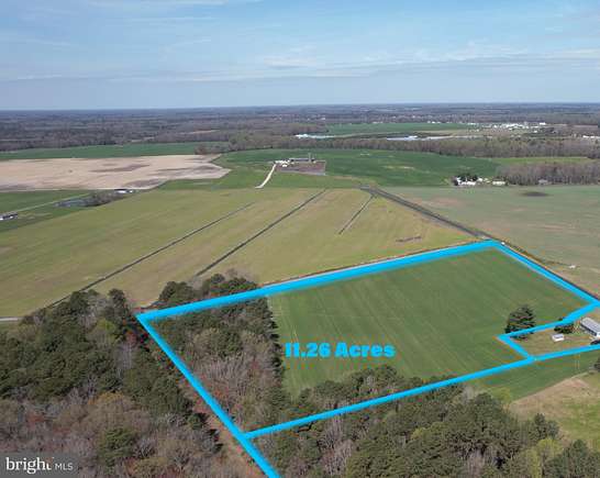 11.3 Acres of Land for Sale in Bridgeville, Delaware