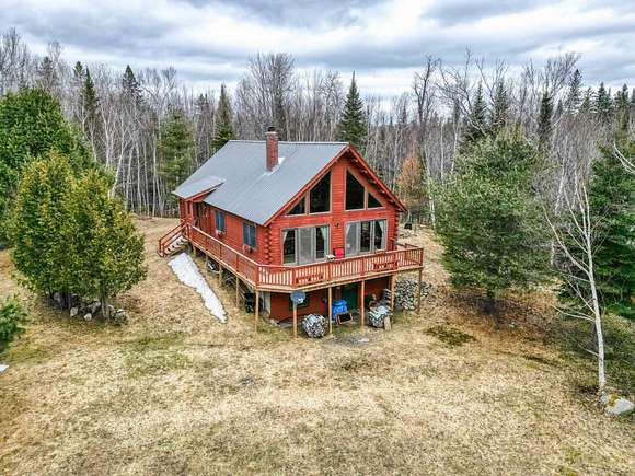 3.6 Acres of Residential Land with Home for Sale in Stratton, Maine