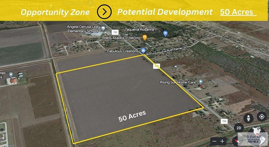 50 Acres of Land for Sale in San Benito, Texas
