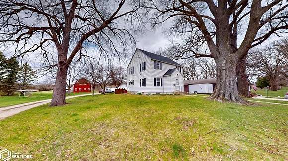 18.6 Acres of Land with Home for Sale in Forest City, Iowa