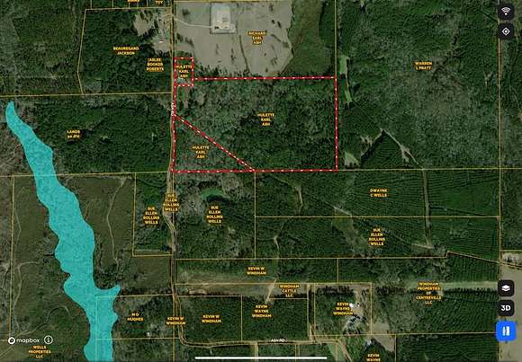 96.3 Acres of Land for Sale in Centreville, Mississippi