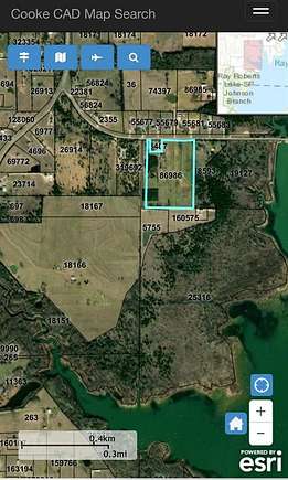 22.1 Acres of Land with Home for Sale in Valley View, Texas