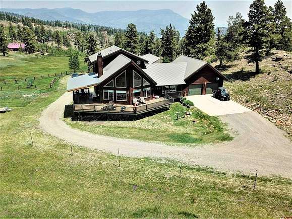 8.2 Acres of Residential Land with Home for Sale in South Fork, Colorado