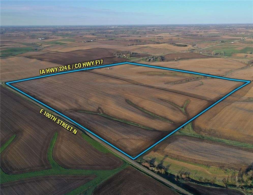 160 Acres of Agricultural Land for Auction in Kellogg, Iowa