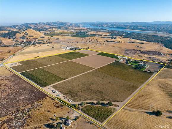 158 Acres of Agricultural Land with Home for Sale in Bradley, California