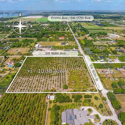 10.4 Acres of Land for Sale in Miami, Florida