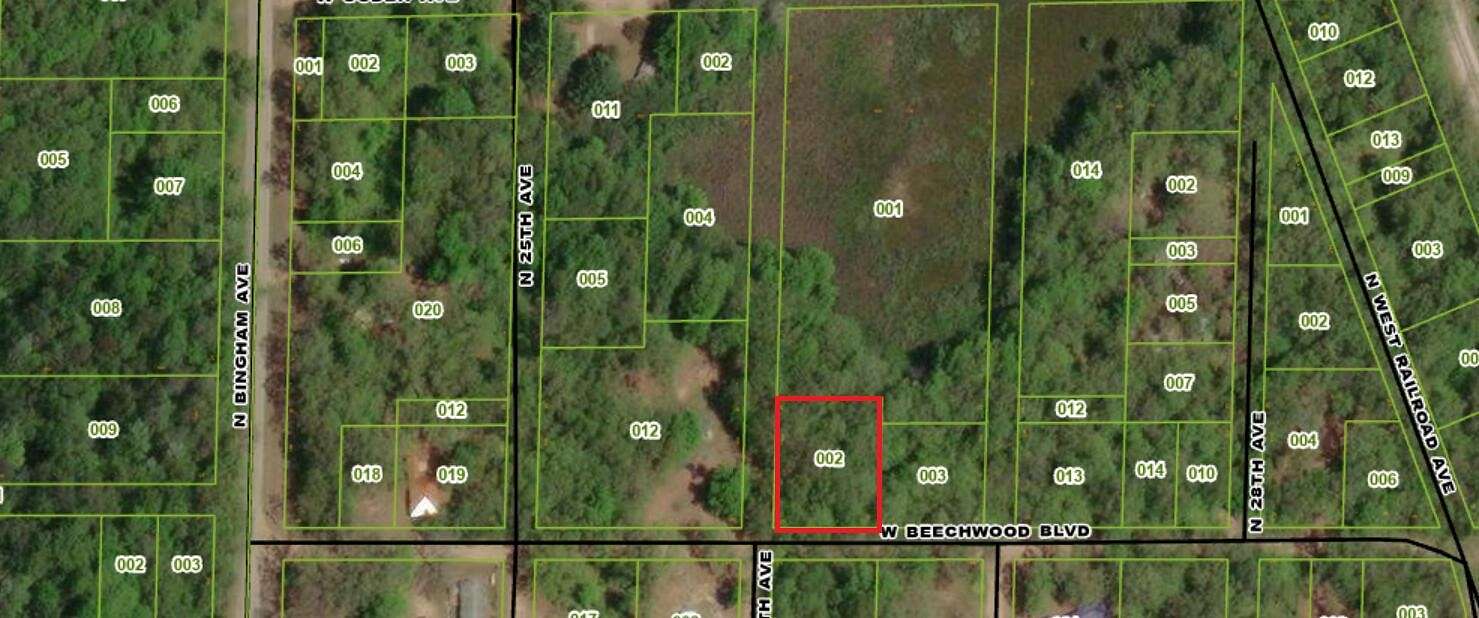 0.28 Acres of Land for Sale in Bitely, Michigan