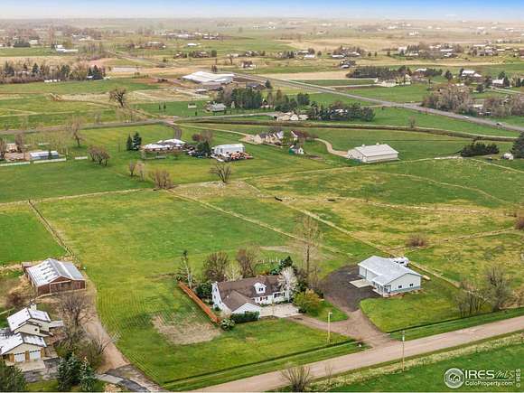 5 Acres of Residential Land with Home for Sale in Loveland, Colorado