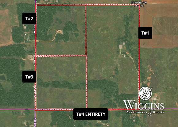 160 Acres of Agricultural Land for Auction in Ringwood, Oklahoma