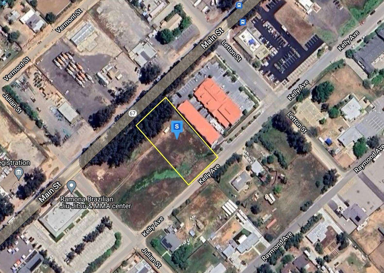 0.8 Acres of Commercial Land for Sale in Ramona, California