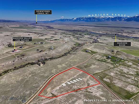 6.002 Acres of Agricultural Land for Sale in Ennis, Montana