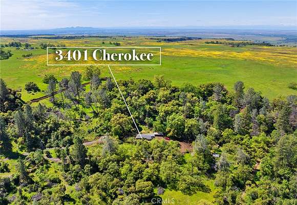 25.3 Acres of Recreational Land with Home for Sale in Oroville, California
