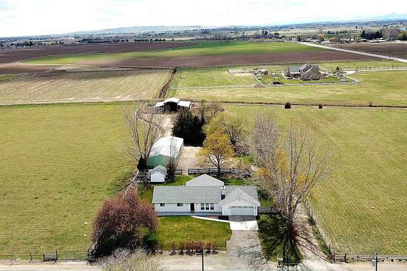 16.9 Acres of Land with Home for Sale in Kuna, Idaho