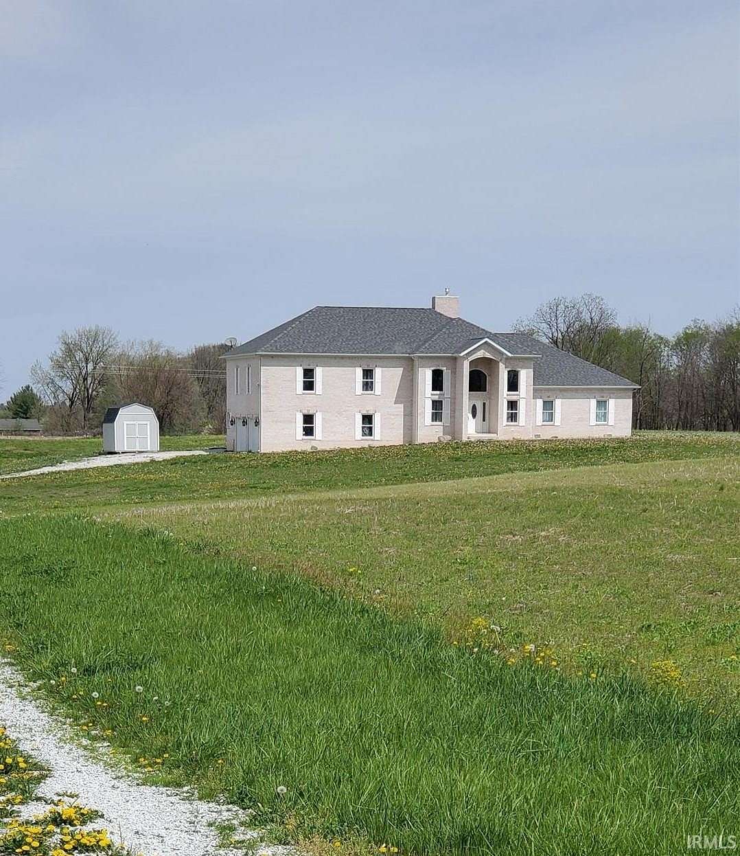 5.29 Acres of Land with Home for Sale in Russiaville, Indiana