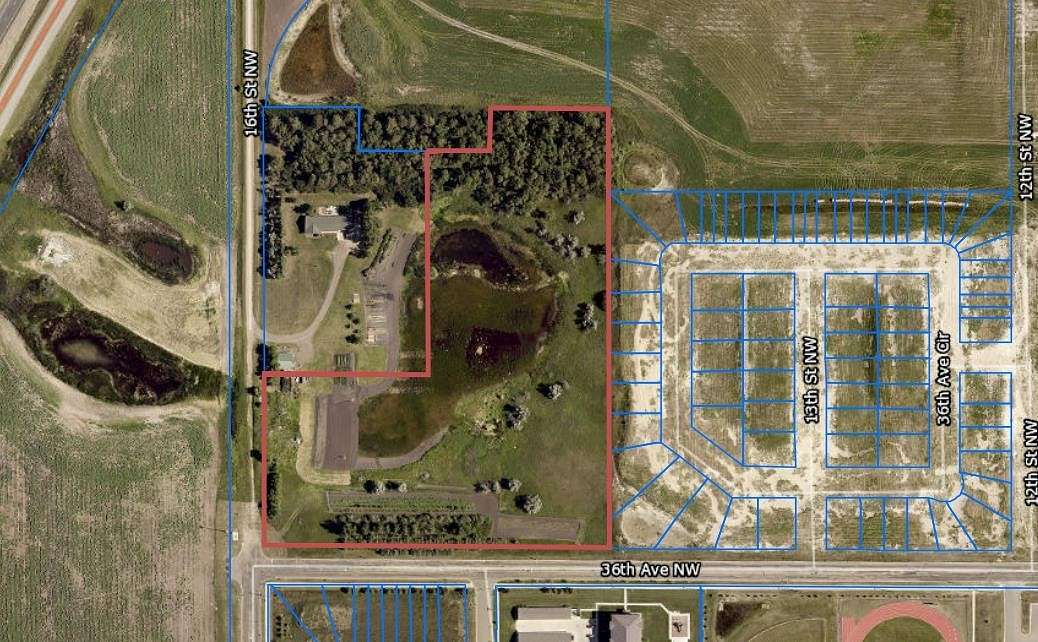10.9 Acres of Land for Sale in Minot, North Dakota