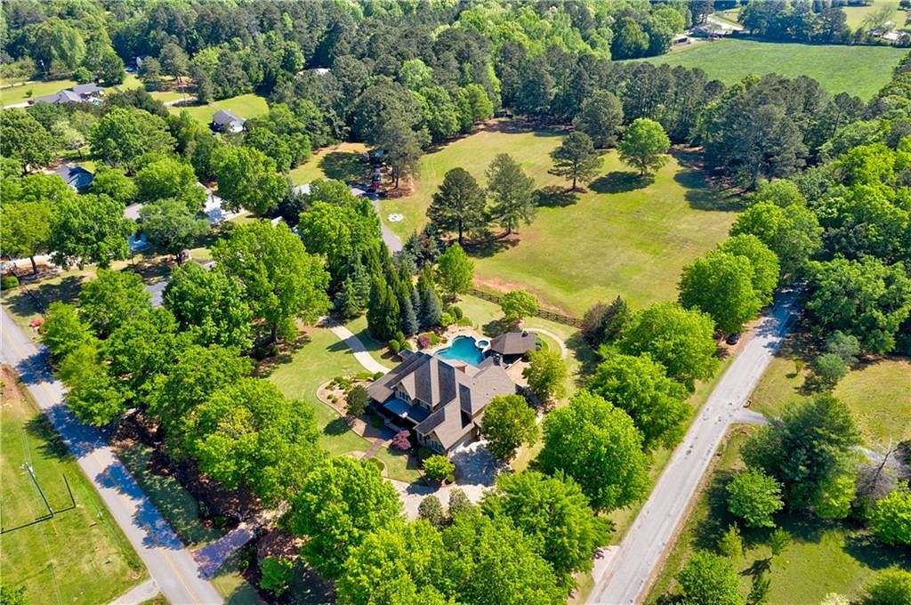 8.2 Acres of Residential Land with Home for Sale in McDonough, Georgia