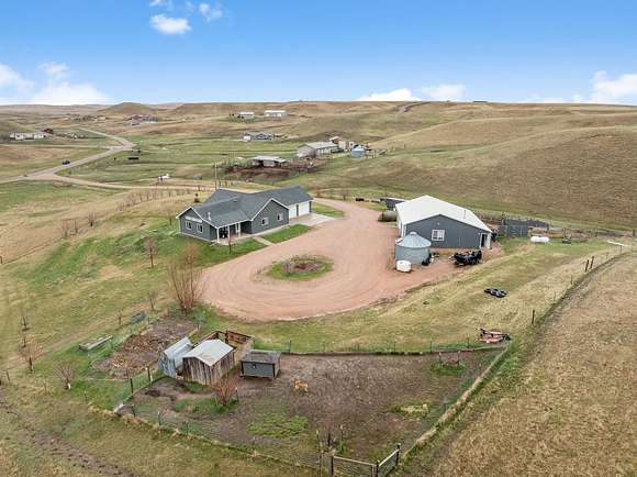 16.9 Acres of Land with Home for Sale in Hermosa, South Dakota
