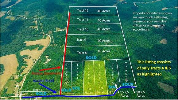 20 Acres of Land for Sale in Purdy, Missouri