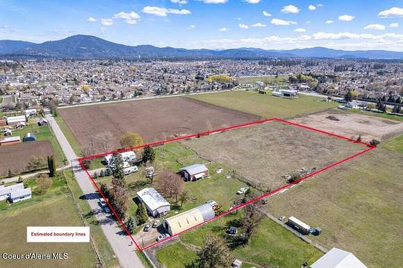 4.8 Acres of Residential Land with Home for Sale in Hayden, Idaho
