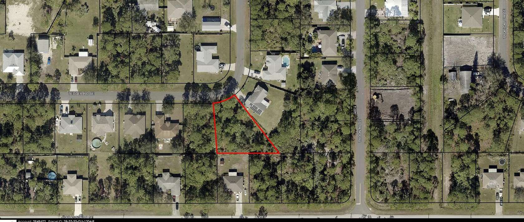 0.33 Acres of Residential Land for Sale in Palm Bay, Florida