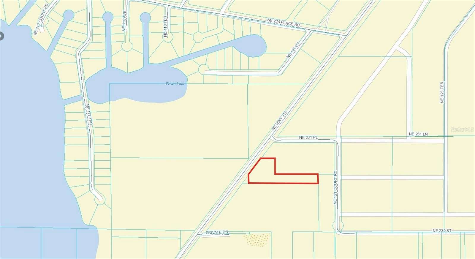 2.3 Acres of Land for Sale in Fort McCoy, Florida
