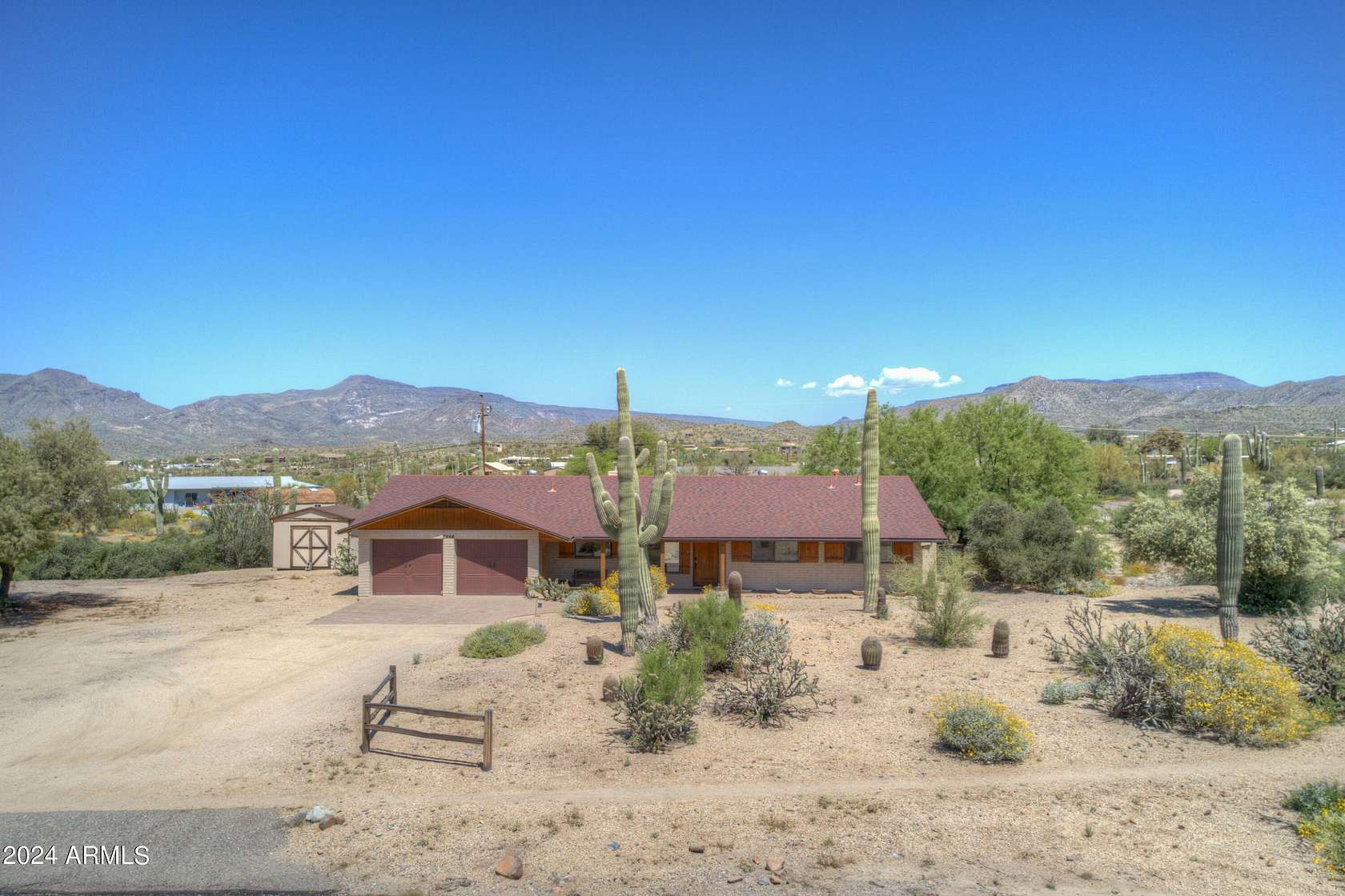 2.02 Acres of Residential Land with Home for Sale in Cave Creek, Arizona