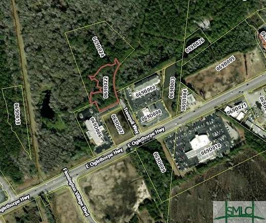 1.8 Acres of Commercial Land for Sale in Hinesville, Georgia