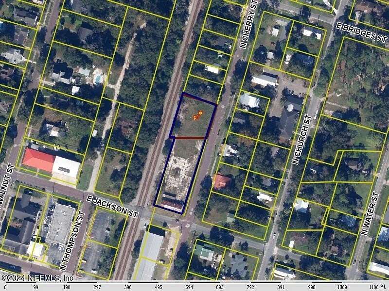 0.9 Acres of Commercial Land for Sale in Starke, Florida