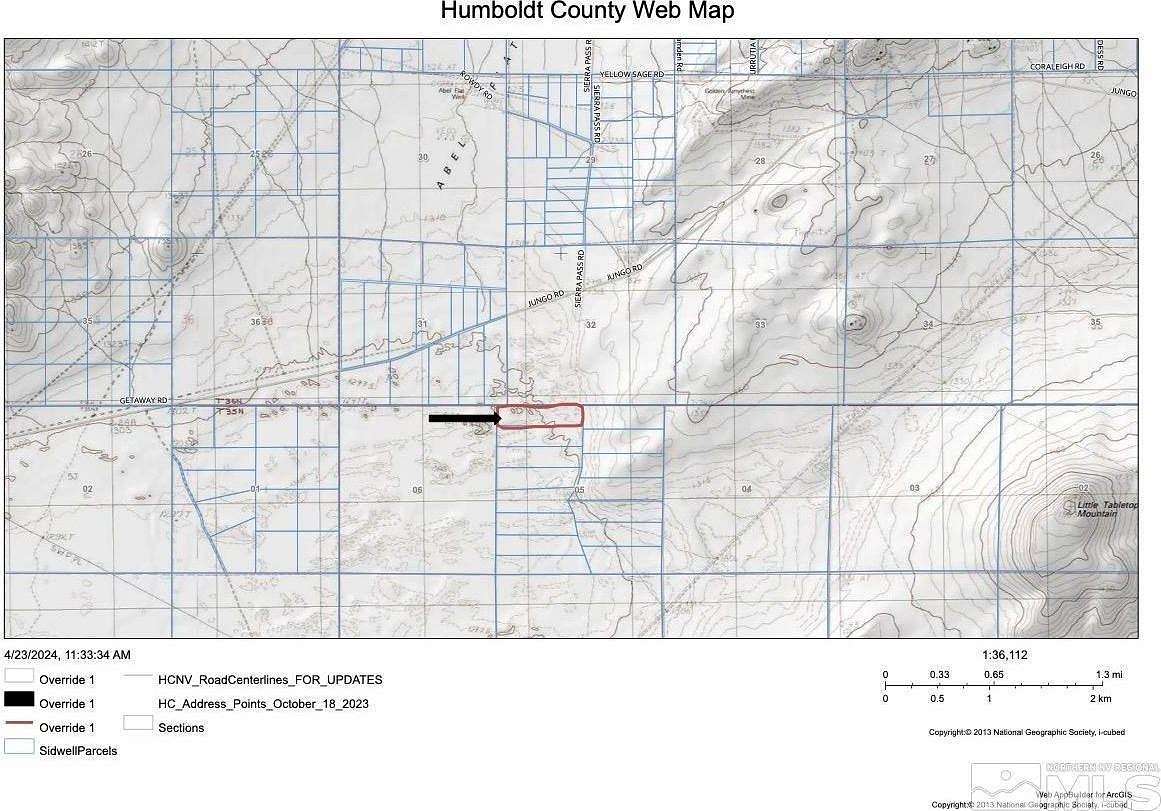 41.1 Acres of Recreational Land for Sale in Winnemucca, Nevada