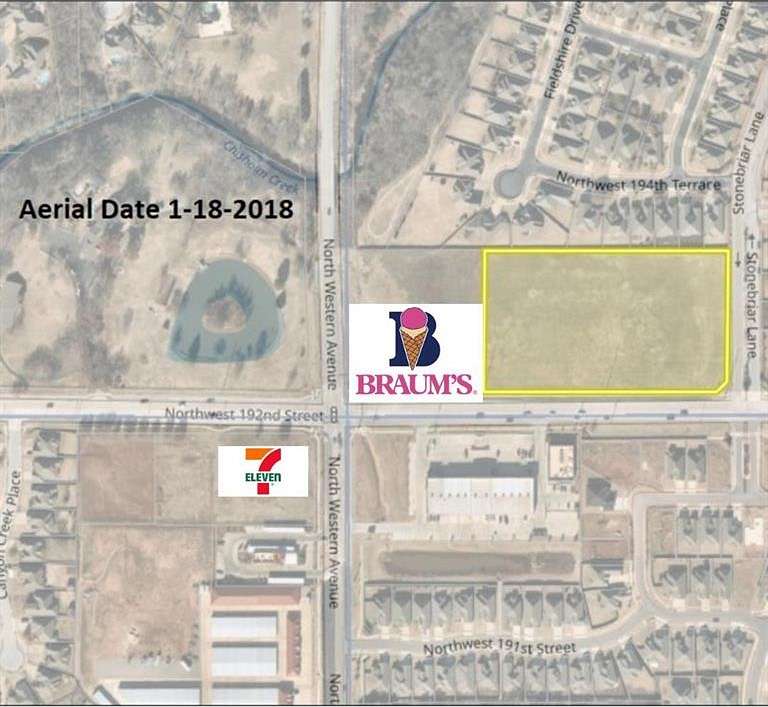 5.637 Acres of Commercial Land for Sale in Edmond, Oklahoma