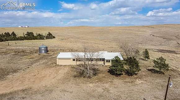 39.2 Acres of Land with Home for Sale in Calhan, Colorado