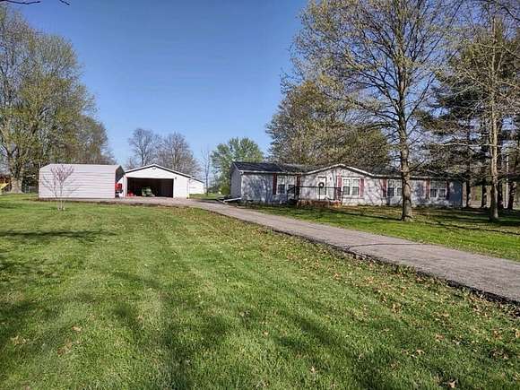 2.2 Acres of Residential Land with Home for Sale in Danville, Indiana